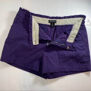 Cynthia Rowley Navy‎ Ruffle Trim short